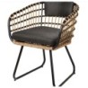 BONES Chaise noir
