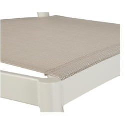 MAVAS Chaise empilable blanc