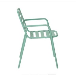 LIVA Chaise bistrot aqua