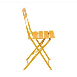 IMPERIAL Chaise bistrot jaune