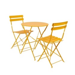 IMPERIAL Chaise bistrot jaune