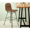 VIENNA Chaise de bar naturel