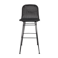 VIENNA Tabouret de bar noir