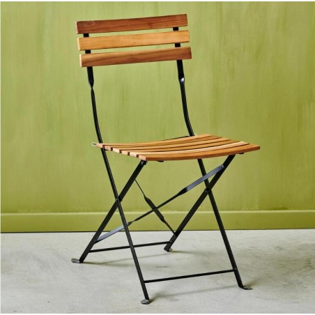 KAPAS Chaise pliante naturel