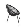 ACAPULCO Chaise pour enfants noir