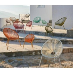 ACAPULCO Chaise pour enfants jaune