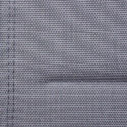 Chaise de jardin empilable aluminium (lot de 2) Gris taupe