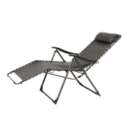 Fauteuil relax de jardin SILOS Anthracite
