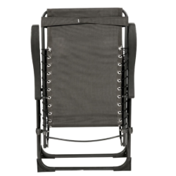 Fauteuil relax de jardin SILOS Anthracite