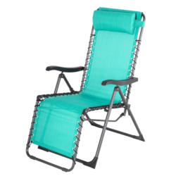 Fauteuil relax de jardin SILOS Émeraude