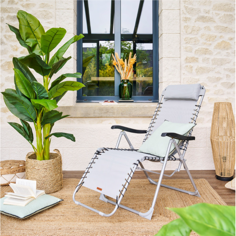 Fauteuil relax de jardin SILOS Galet