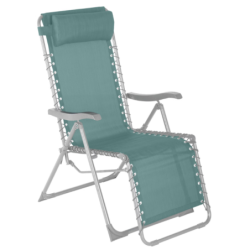 Fauteuil relax de jardin SILOS Vert jade