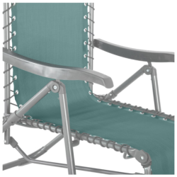 Fauteuil relax de jardin SILOS Vert jade