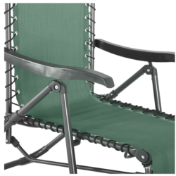 Fauteuil relax de jardin SILOS Vert olive