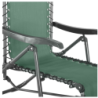 Fauteuil relax de jardin SILOS Vert olive