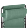 Fauteuil relax de jardin SILOS Vert olive