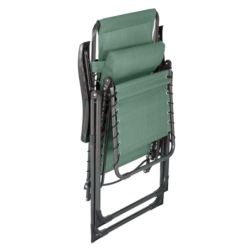 Fauteuil relax de jardin SILOS Vert olive