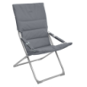 Fauteuil relax de jardin MILOS Ardoise