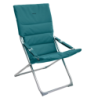 Fauteuil relax de jardin MILOS Bleu canard