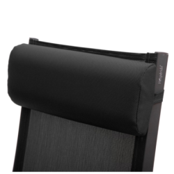 Fauteuil de jardin inclinable DECIMA Anthracite Graphite