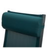 Fauteuil de jardin inclinable DECIMA Bleu canard Graphite