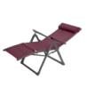 Fauteuil de jardin inclinable DECIMA Bordeaux Graphite