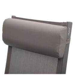 Fauteuil de jardin inclinable DECIMA Noisette Praline