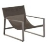 Fauteuil relax de jardin LAMBINIO Graphite