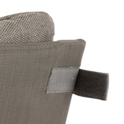 Fauteuil relax de jardin LAMBINIO Graphite