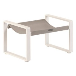 Fauteuil relax de jardin LAMBINIO Blanc