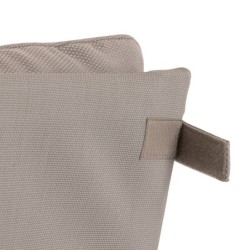 Fauteuil relax de jardin LAMBINIO Blanc