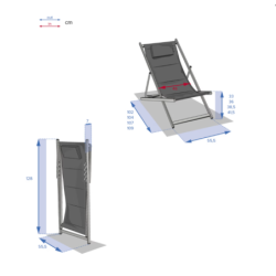 Chilienne de jardin Porte d'Auteuil Terre battue