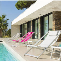 Chilienne de jardin HONOLULU Ardoise