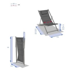 Chilienne de jardin HONOLULU Bordeaux