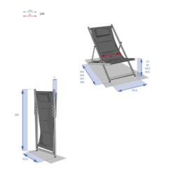 Chilienne de jardin HONOLULU Émeraude