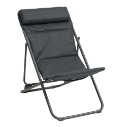 Chilienne de jardin pliante JUBBA Anthracite Graphite