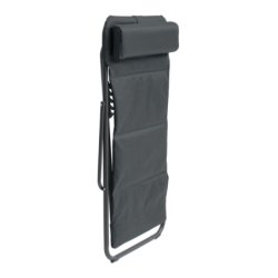 Chilienne de jardin pliante JUBBA Anthracite Graphite