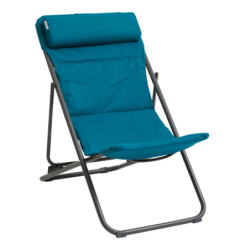 Chilienne de jardin pliante JUBBA Bleu canard Graphite