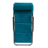Chilienne de jardin pliante JUBBA Bleu canard Graphite