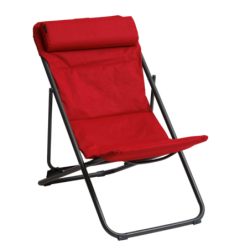 Chilienne de jardin pliante JUBBA Grenade Graphite