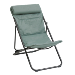 Chilienne de jardin pliante JUBBA Vert jade Graphite