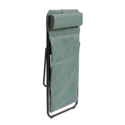 Chilienne de jardin pliante JUBBA Vert jade Graphite