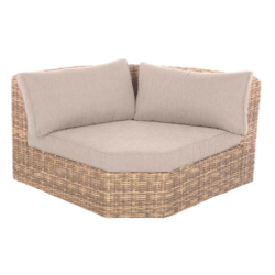 Salon d'angle de jardin MOORÉA Savana 5 places