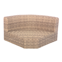 Salon d'angle de jardin MOORÉA Savana 5 places