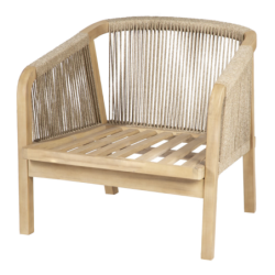 Salon de jardin PAPOUASIE Acacia 5 places