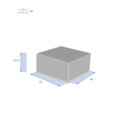 Salon d'angle de jardin SAVINIA Tahini