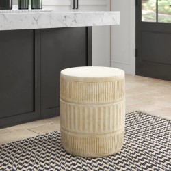 Tabouret d'accent oakley MgO Crème