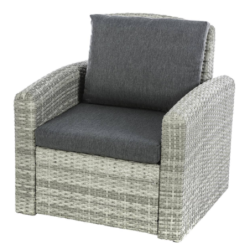 Salon de jardin POLYNÉSIA Havane 4 places