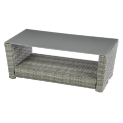 Salon de jardin POLYNÉSIA Havane 4 places