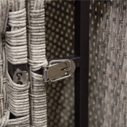 Salon de jardin POLYNÉSIA Havane 4 places